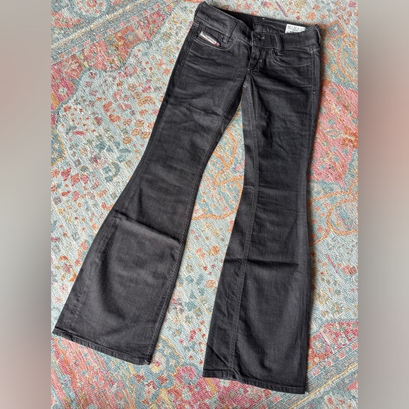 Diesel Denim - 🏔️ Diesel Black Flare Jeans for Women